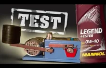Mannol Legend+Ester 0W40 Test olejów silnikowych Piotr Tester