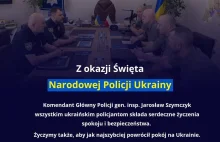Polska Policja - Z okazji Święta Policji Ukrainy - ograniczyła komentowanie
