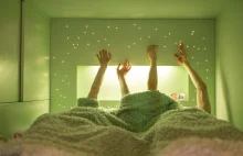 To mieszkanie ma 7 mkw. Zmieściła się wanna z hydromasażem.