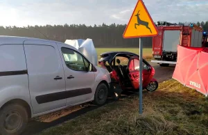 Wypadek ze skutkiem śmiertelnym!