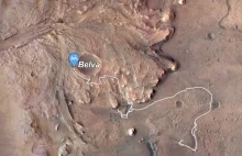 Oszałamiające zdjęcie krateru Belva na Marsie