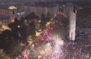 Rozbieżne dane o frekwencji na marszu