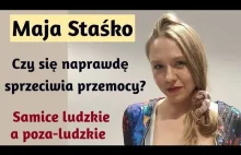 Maja Staśko FEMINIZM gatunkowizm WEGANIZM