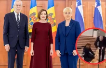 Pies prezydentki Mołdawii ugryzł prezydenta Austrii