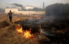 Ewakuacja kurortów w Grecji. Ekstremalna pogoda przyniosła pożary | Wiadomości R
