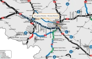 Nie ma zgody na plany poszerzenia odcinka autostrady A4 od Wrocławia do Legnicy