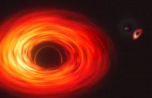 NASA pokazuje gigantyczną czarną dziurę