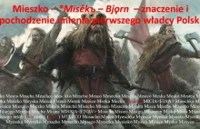 Mieszko - znaczenie i pochodzenie imienia pierwszego władcy Polski