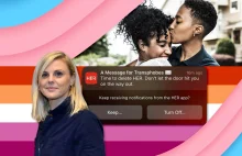 Apka randkowa dla lesbijek, banuje kobiety, które nie chcą się umawiać z transem