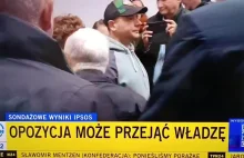 Suweren pokazuje Kaczyńskiemu koniec kolejki