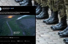 Wojna w Ukrainie. Ukraińska brygada wysadziła rosyjski skład amunicji pod Bachmu