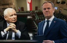 Donald Tusk kontra Jarosław Kaczyński. Sejm wykorzysta specjalny przepis? - Wyda