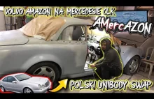 ( część 11) Kładę VOLVO Amazon na MERCEDESA CLK320 ! Unibody SWAP I POLSKI HOTRO