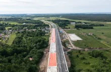 Trwają prace na budowie odcinka drogi ekspresowej S6 obwodnicy Koszalina