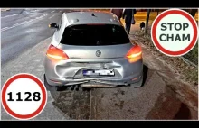 Stop Cham #1128 - Niebezpieczne i chamskie sytuacje na drogach