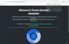 Thorium Browser, przeglądarka dla posiadaczy Windowsa 7 ( i nie tylko)