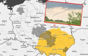 Trąba powietrzna nad Lublinem. Takich zjawisk może być więcej!