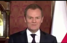 Tusk składa życzenia Wam... Polakom...