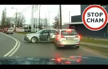 Spotkanie dwóch kogucików zakończone kolizją