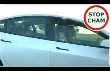 Kobieta w Tesli spała za kierownicą na drodze S5 #1129 Wasze Filmy
