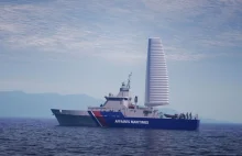 Francuski patrolowiec będzie miał nadmuchiwany żagiel