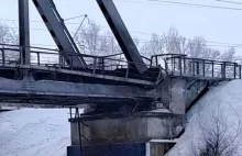 Eksplozja mostu kolejowego w Rosji. Poważna strata dla putinowskiej armii