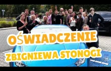 Oświadczenie Stonogi