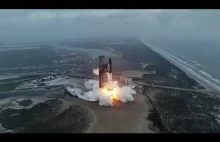 Skrót z trzeciego lotu Starshipa od SpaceX
