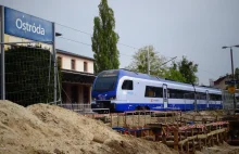 Za ćwierć miliarda złotych trwa przebudowa stacji kolejowej w Ostródzie