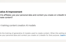 LinkedIn wykorzystuje domyślnie twoje dane do trenowania AI, jak to wyłączyć?