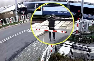 Pociąg jechał na tira. Nagranie. Petycja, wykop akcja!