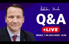 Radosław Sikorski Q&A 07.08.2024