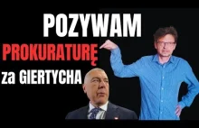 Pozywam prokuraturę za Giertycha. Umorzenie śledztwa dotyczącego Polnordu bezpra