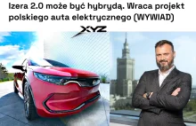 Izera 2.0 może być hybrydą. Wraca projekt polskiego auta elektrycznego (WYWIAD)