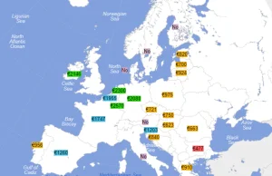 Płaca minimalna od 01.01.2024 w poszczególnych krajach EU