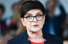Beata Szydło grzmi w czasie debaty w PE nad lex Tusk