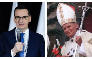 Morawiecki: staję w obronie naszego kochanego papieża