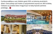 Czy Polacy fundują ukraińskim dzieciom kolonie w luksusowych hotelach?
