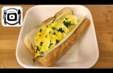 Jak przygotować idealne chrupiące tosty z jajecznicą i serem w środku.