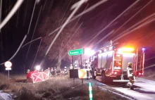 "Tragiczny wypadek w środku nocy. Nie żyje trzech nastolatków"