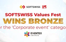 SOFTSWISS zdobył nagrodę Global Eventex Awards za organizację Values Fest
