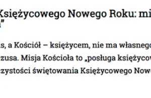 Księża są księżycem - posługa księżycowa Kościoła