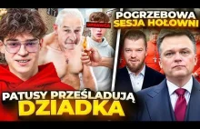 Kolene patostreamerzy wykorzystują schorowanego dziadka