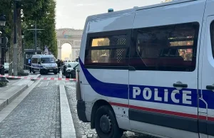 Policjant zaatakowany nożem w centrum Paryża. Napastnik zneutralizowany