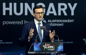 Morawiecki: Budapeszt to "miasto wolnego słowa" w porównaniu do Brukseli