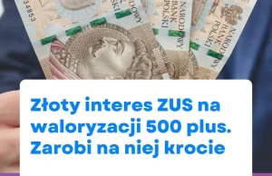 ZUS podnosi sobie koszty obsługi 800+ i zarobi na tym kolejne miliony