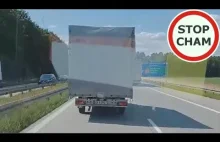 Blokowanie karetki na autostradzie A4 pod Bolesławcem
