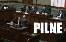 Awantura w Sejmie: Macierewiczowi puściły nerwy, Hołownia wyrzucił go z mównicy