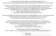 Oświadczenie Piotra Szczerka