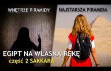 Stosy śmieci w drodze do najstarszej piramidy w Egipcie